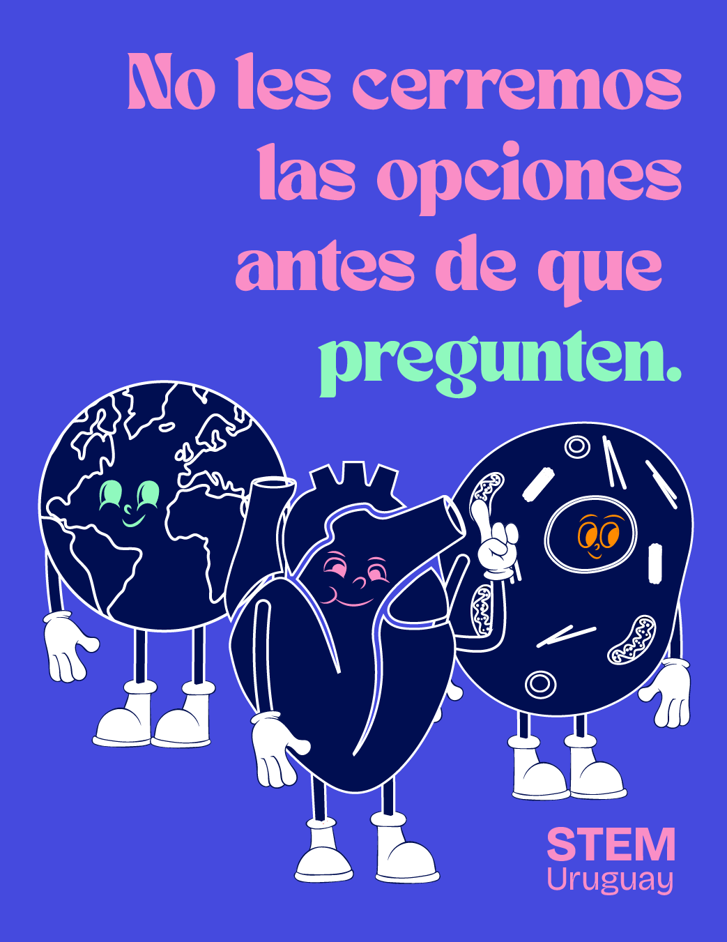 STEM campaign visual system