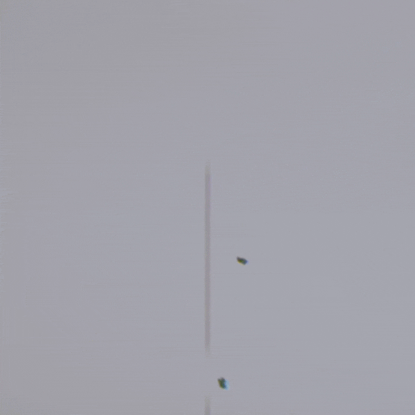 Motion graphics composition reacting to rhythm